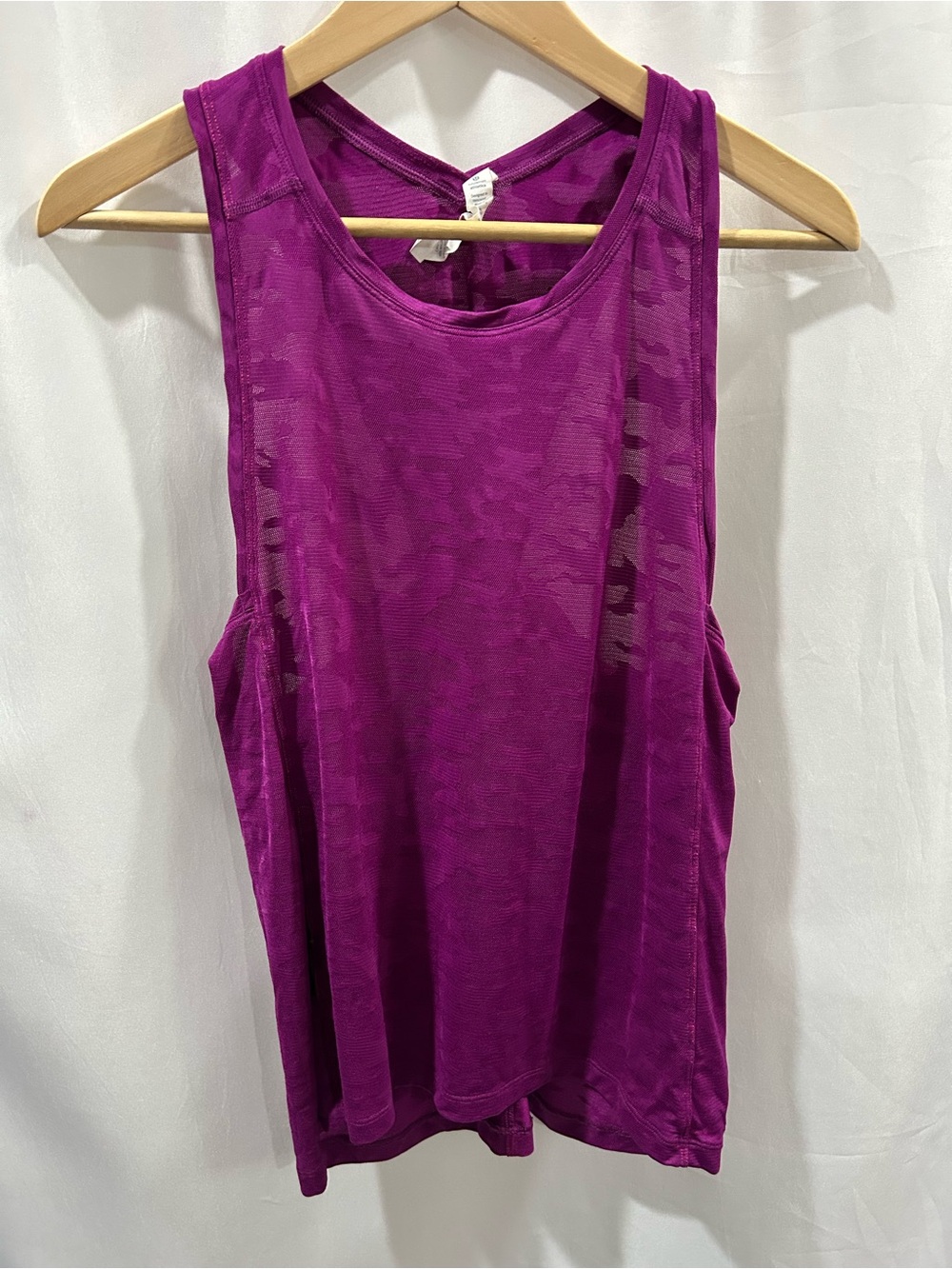 lululemon athletica Run for Days Purple Mesh Tank